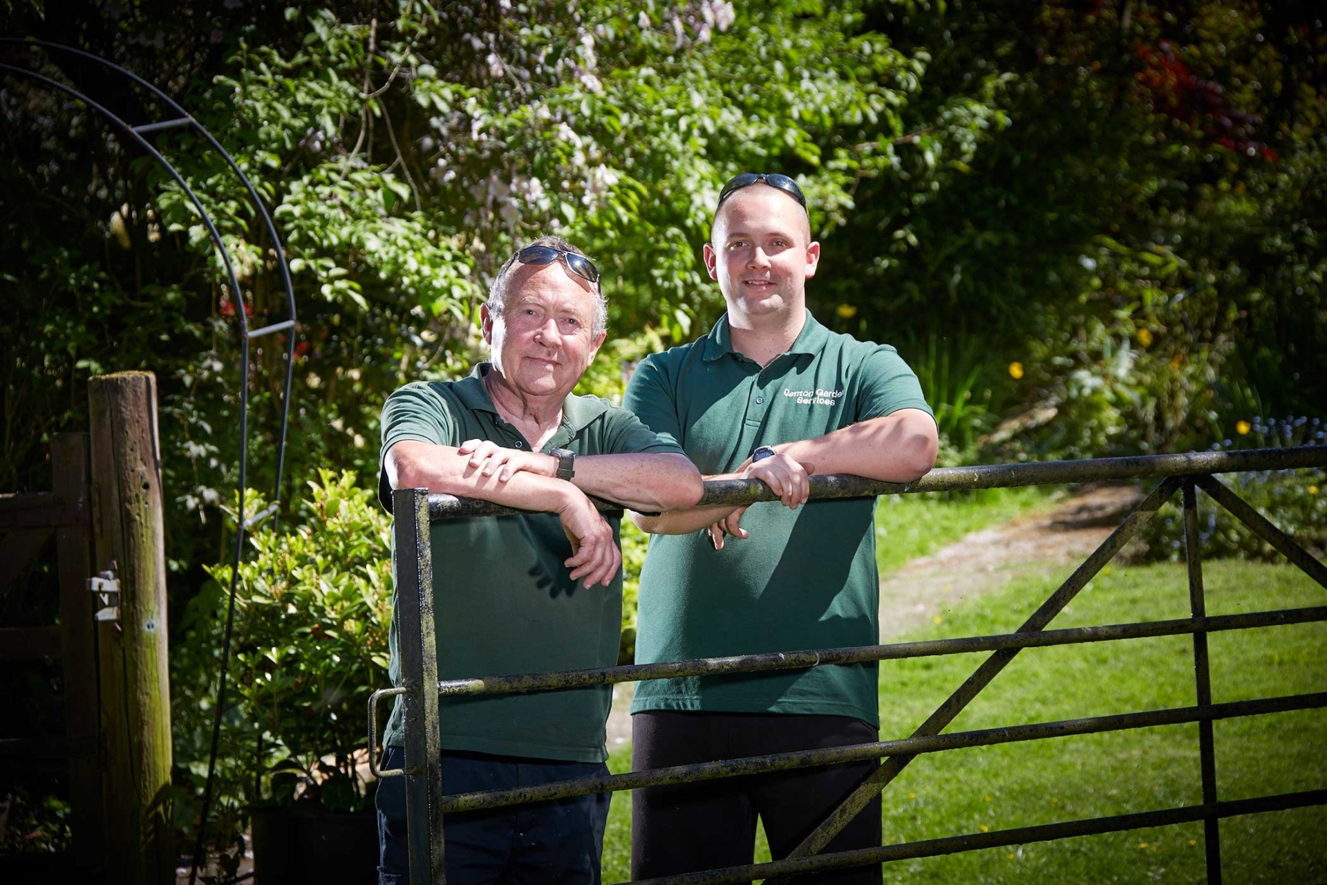 A welcoming garden in Denton